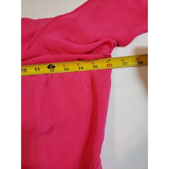 ASOS DESIGN tall double‎ layer cami peg jumpsuit pink size 6T New with tags - Picture 10 of 16